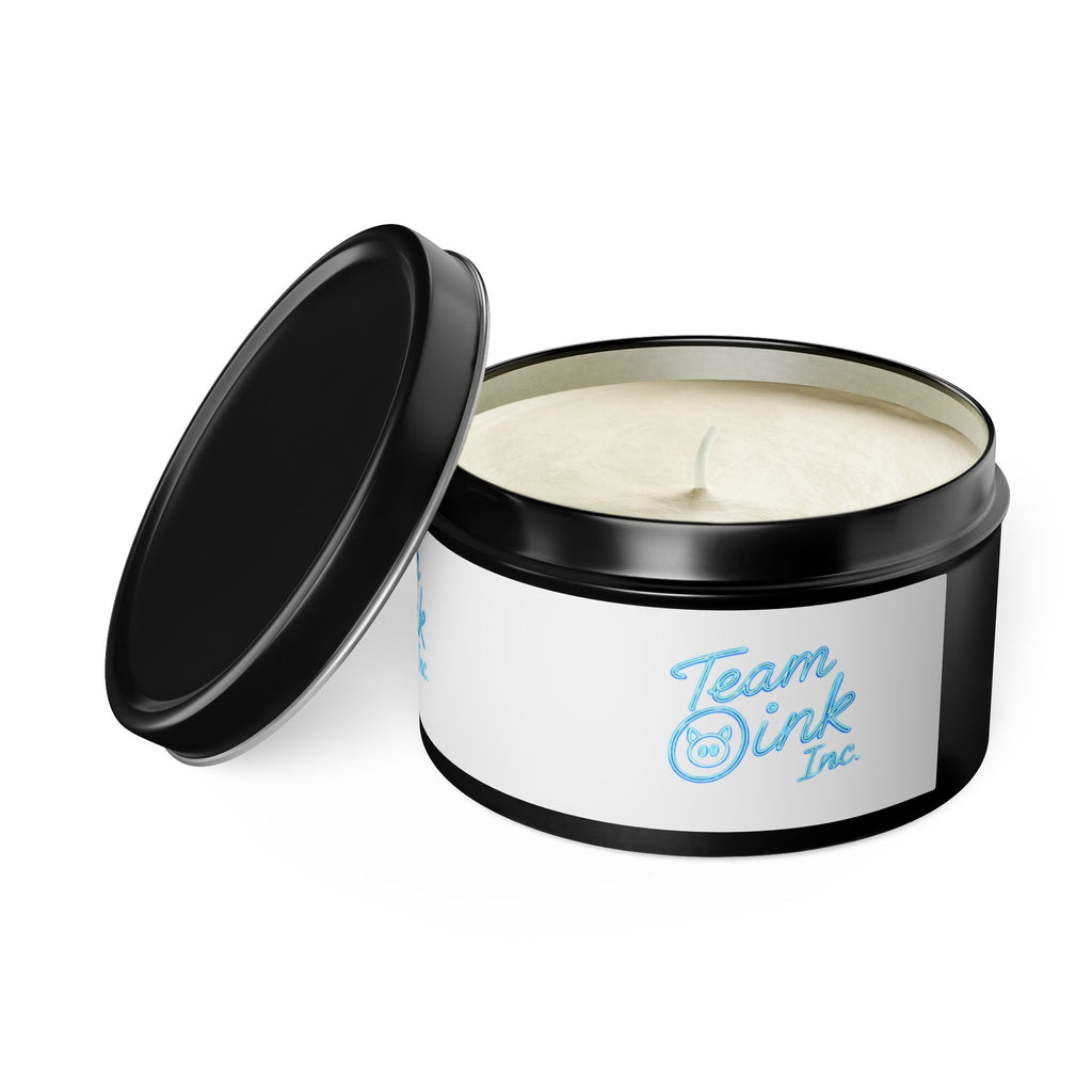 Team Oink Tin Candle — Scented Travel Candle in Portable Tin
