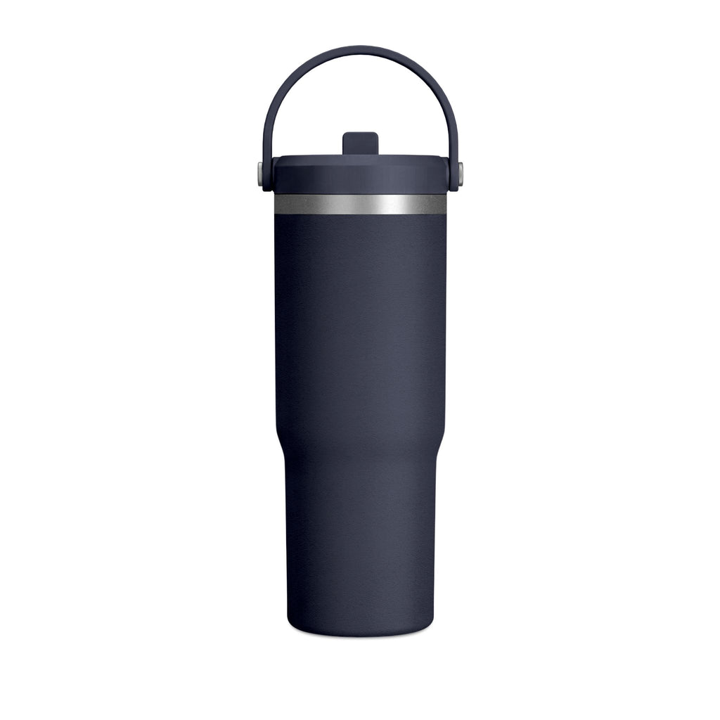 Nomad 32oz Travel Tumbler — Minimal Moon Icon Stainless Steel Insulated Bottle