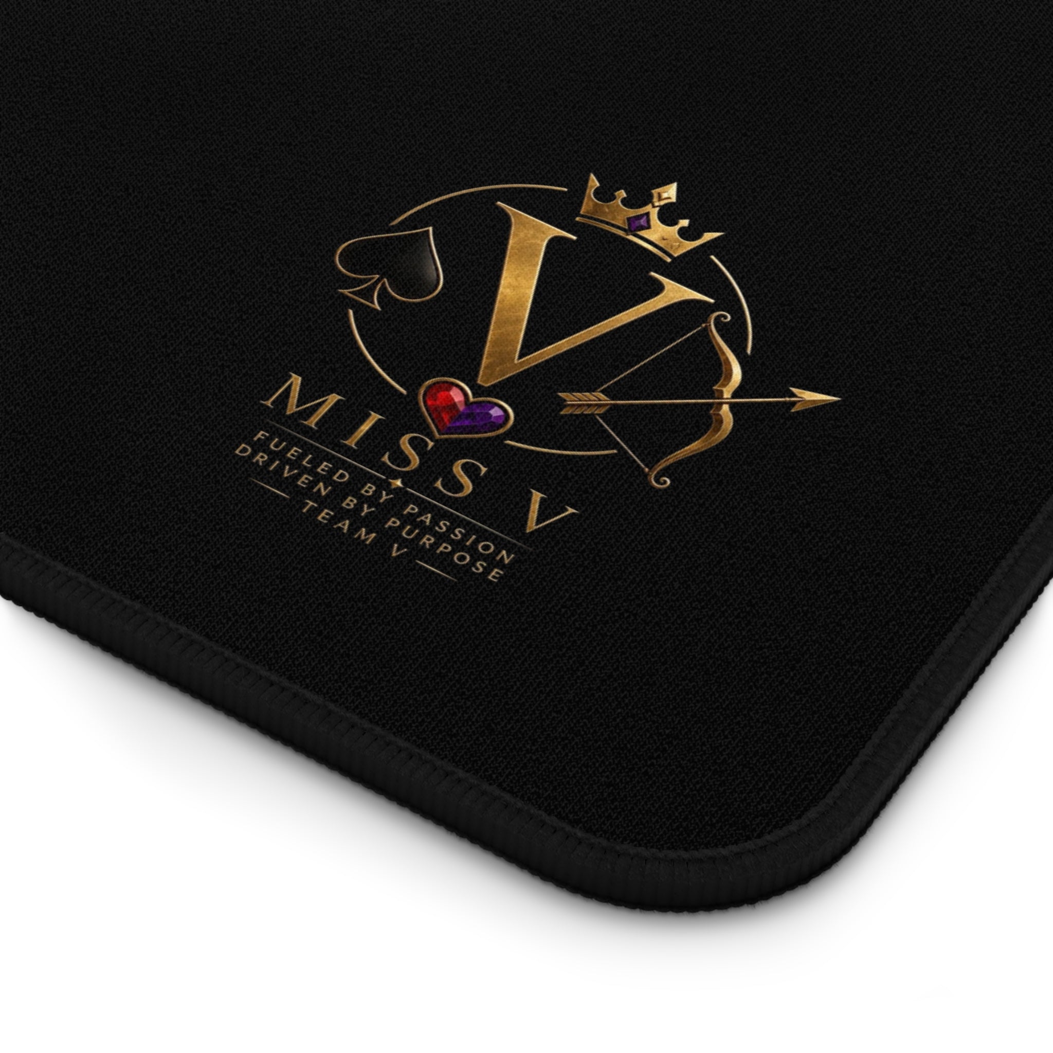 Miss V Desk Mat — Next Level Gamer RGB Shield Mouse Pad