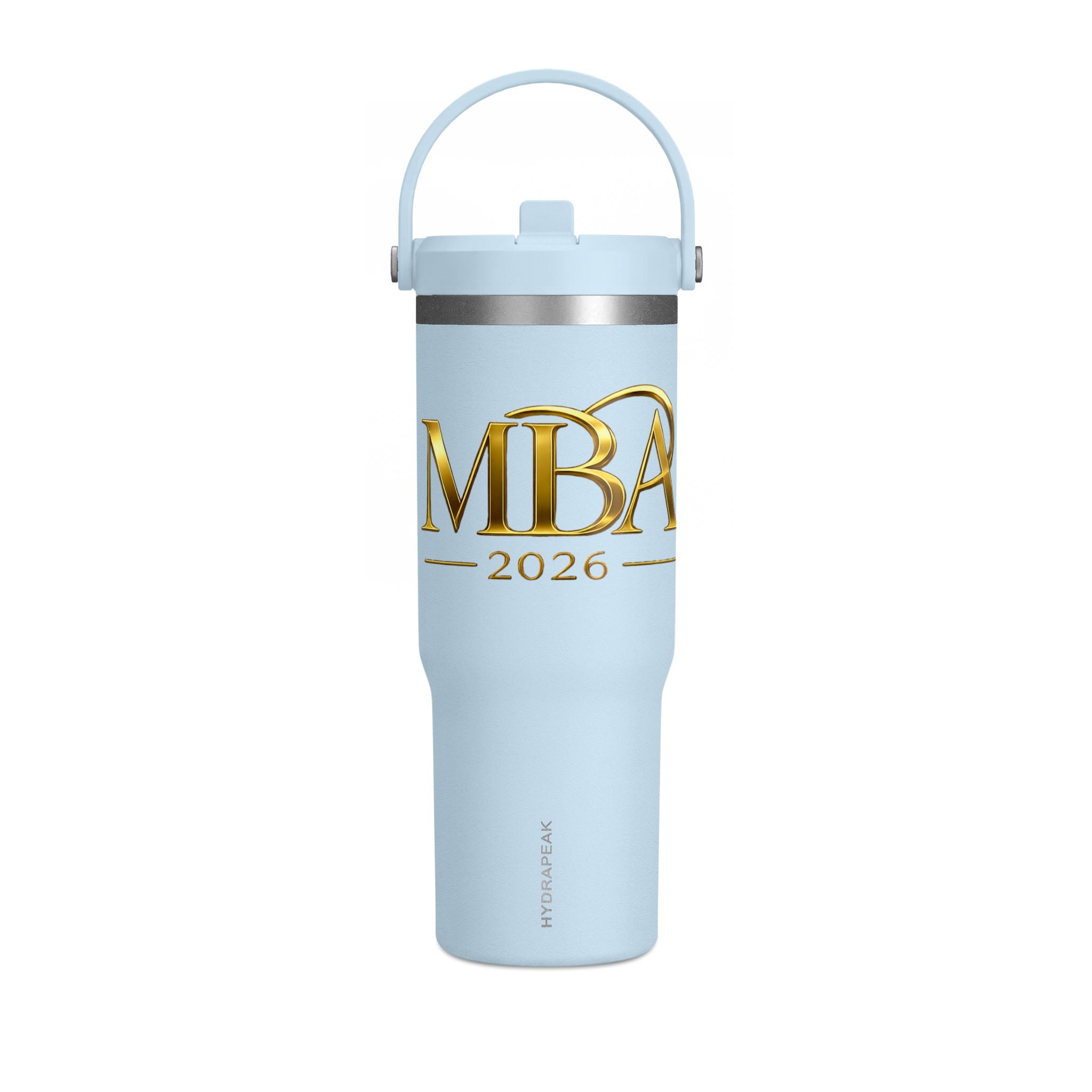 MBA 2026 Gold Logo 32oz Travel Tumbler