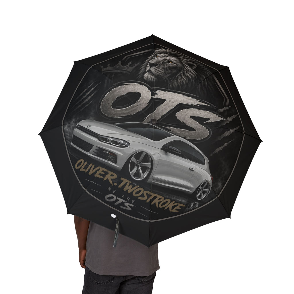 Oliver Foldable Umbrella — Neon 'Next Level' Rain Shield
