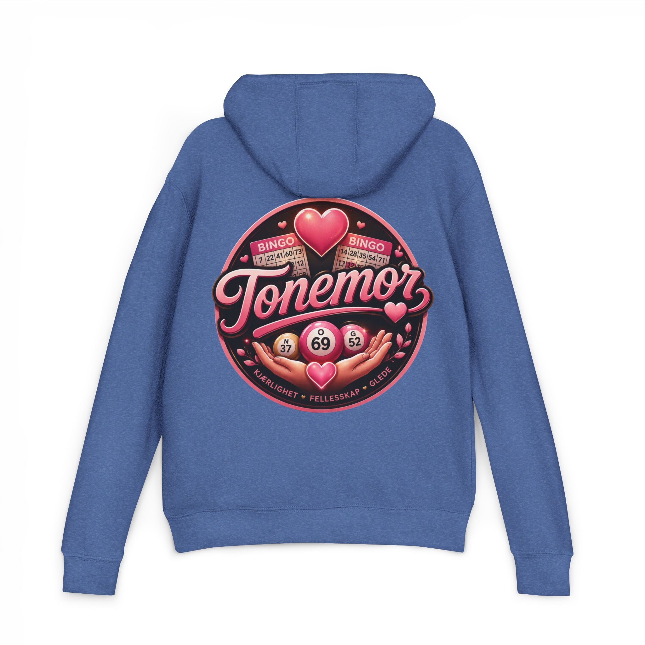 Bingo Tonemor Hoodie — Cute Retro Bingo Night Pullover