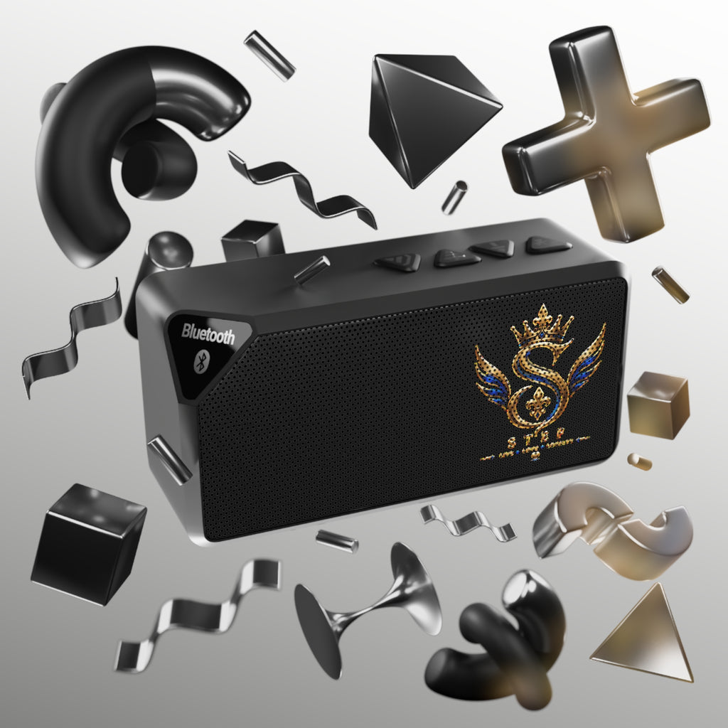 Bluetooth Speaker — Royal Crown S Emblem Portable Speaker
