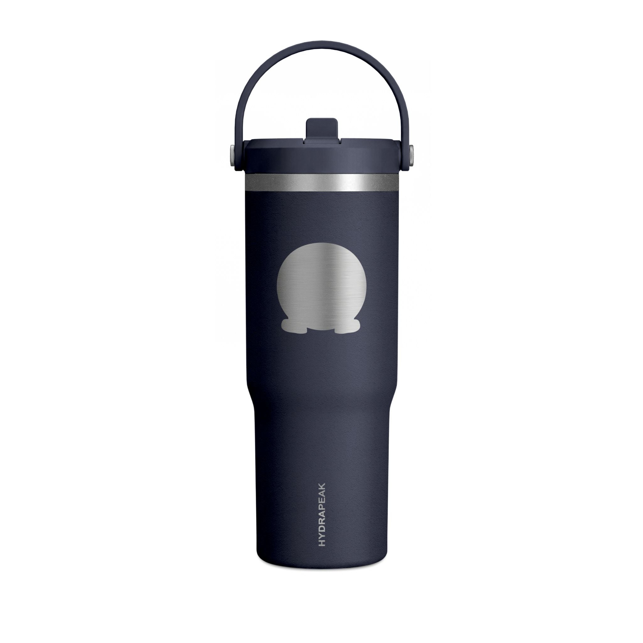 Nomad 32oz Travel Tumbler — Minimal Moon Icon Stainless Steel Insulated Bottle