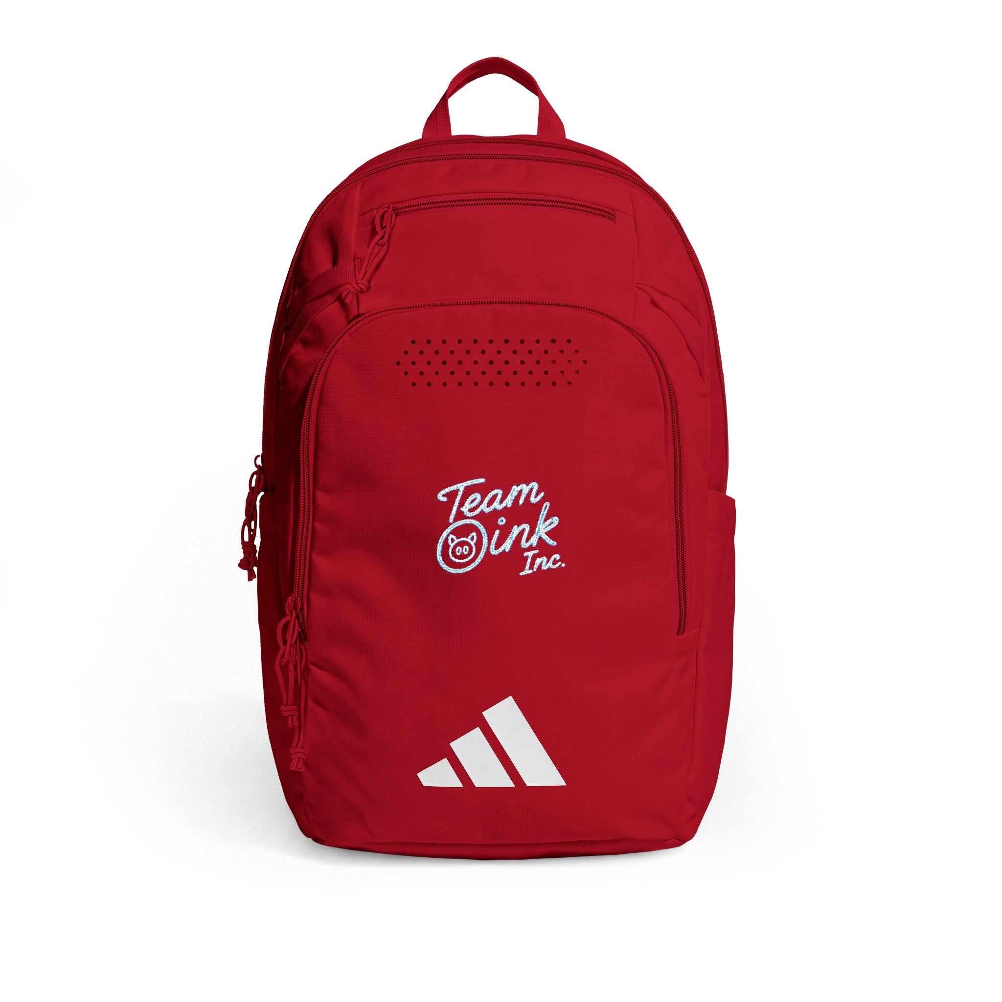 Embroidered Adidas Defender 5 Backpack — Team Wink Logo