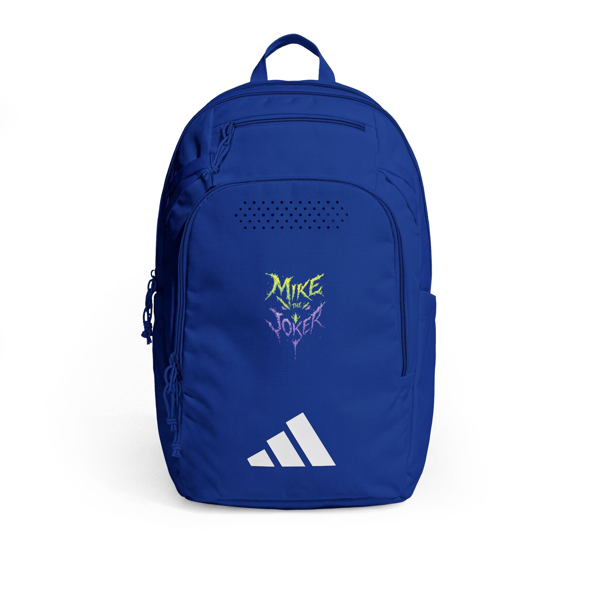 Adidas Defender 5 Embroidered Backpack — Neon Graphic Daypack