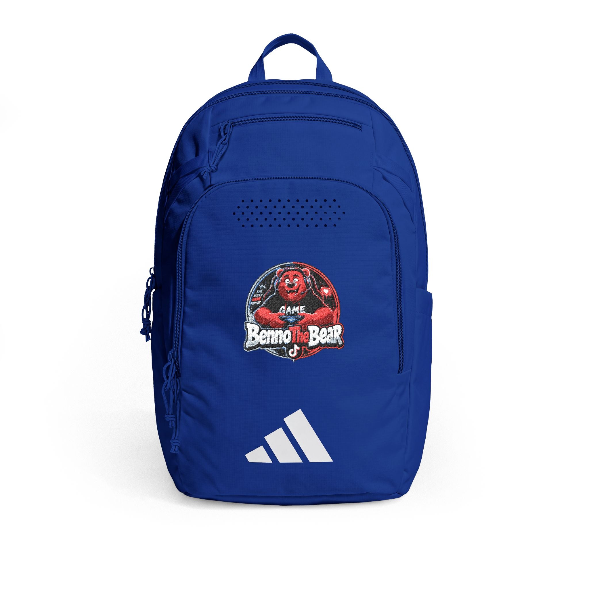 Embroidered Sports Helmet Backpack — Athletic Adidas Defender 5 School Bag