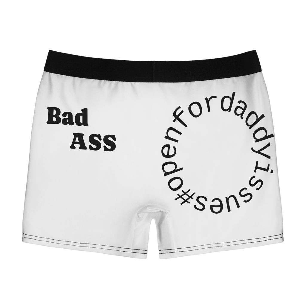 Bad Ass Boxer Briefs — Crew Skum Mascot & #openfordaddy’s Susses Graphic