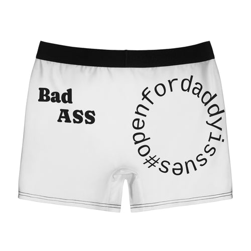 Bad Ass Boxer Briefs — Crew Skum Mascot & #openfordaddy’s Susses Graphic
