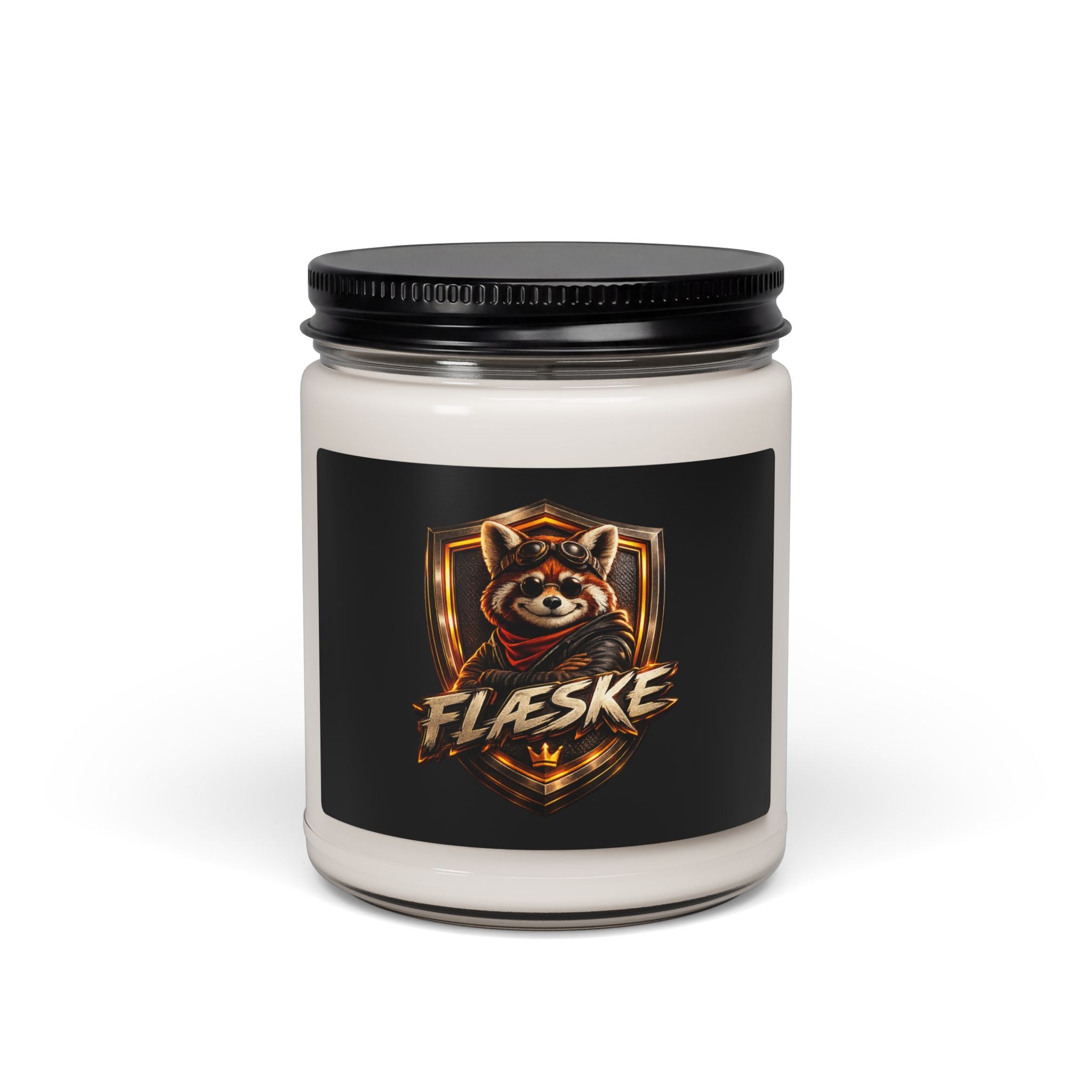 Soy Candle — 'FLÆSKE' Logo Scented Candle (9 oz)