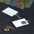Card Holder — 'Benno The Bear' Saffiano Leather Cardholder, Gamer Logo ID Wallet