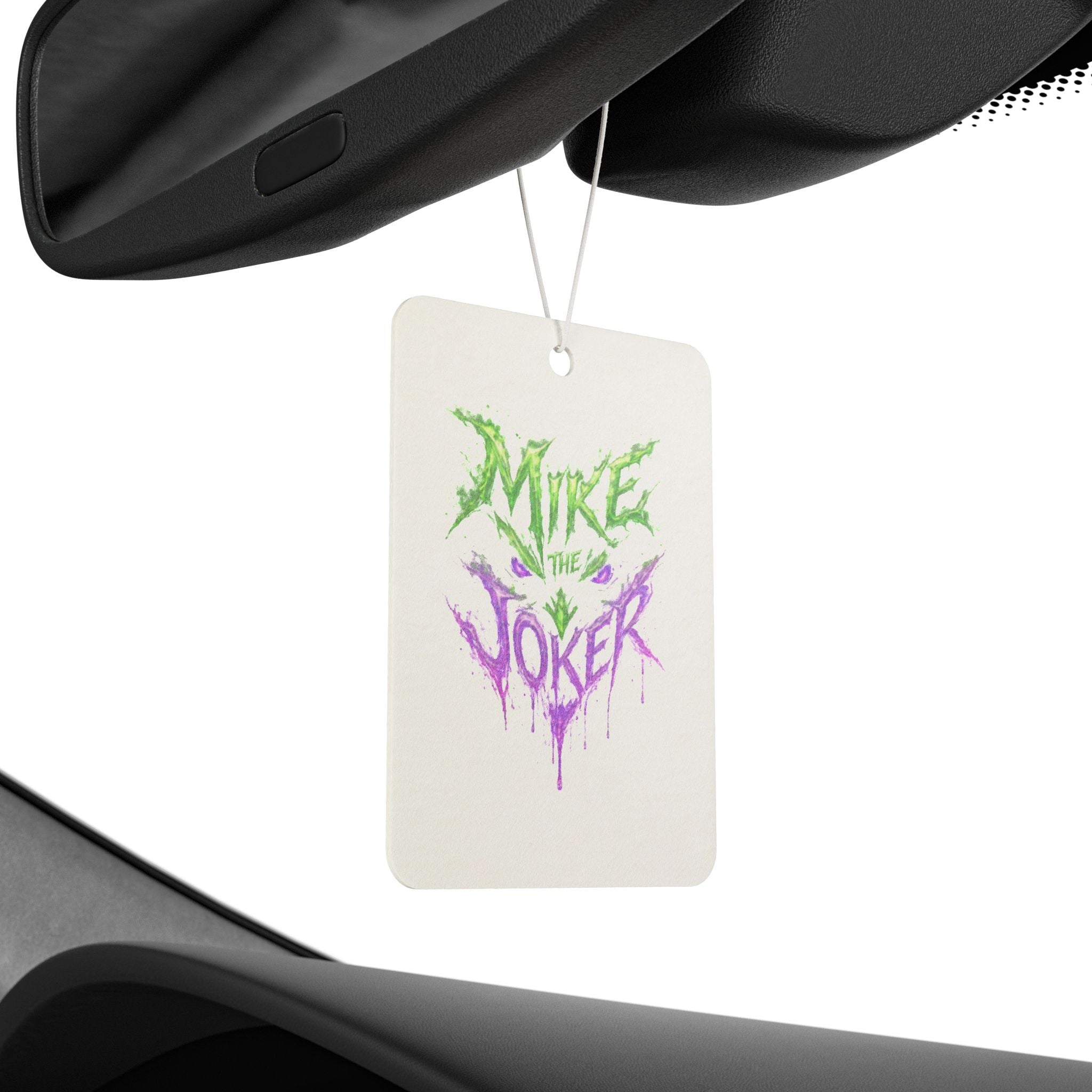Car Air Freshener — "Mike the Joker" Graffiti Scent Tag