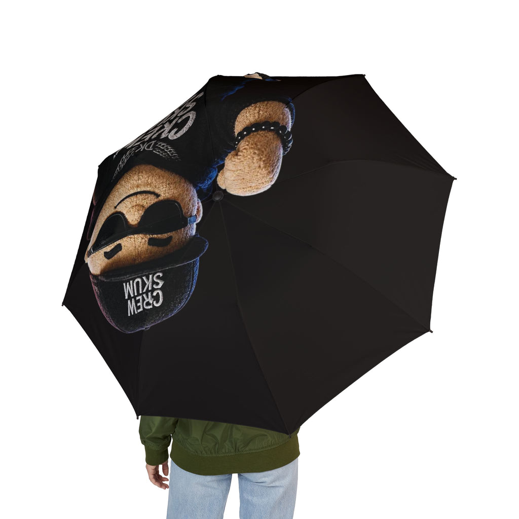 Semi-Automatic Foldable Umbrella — Cool Bear Crew Skum Graphic