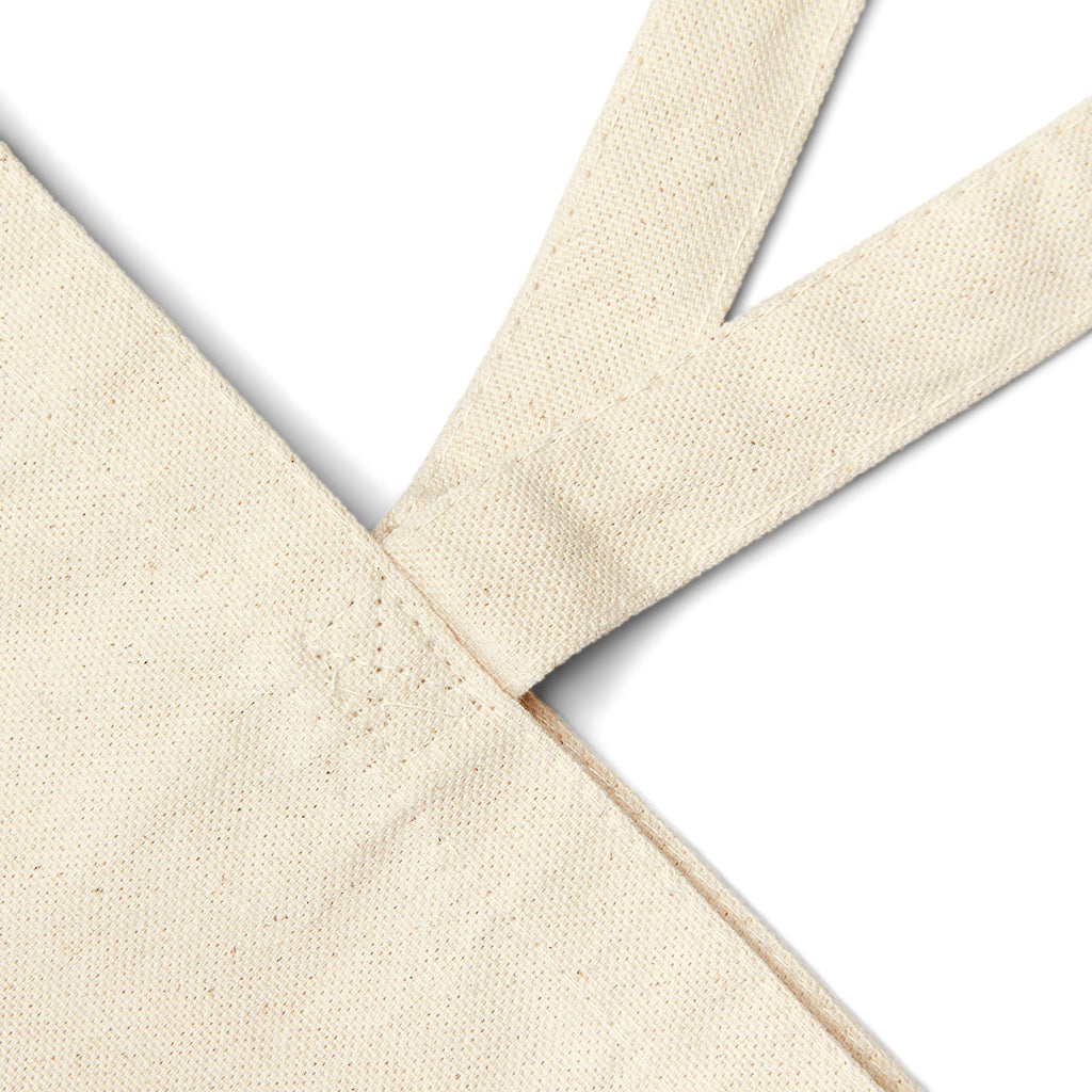 Next Level Tote Bag — Minimal Hexagon Logo with Sunset Accent