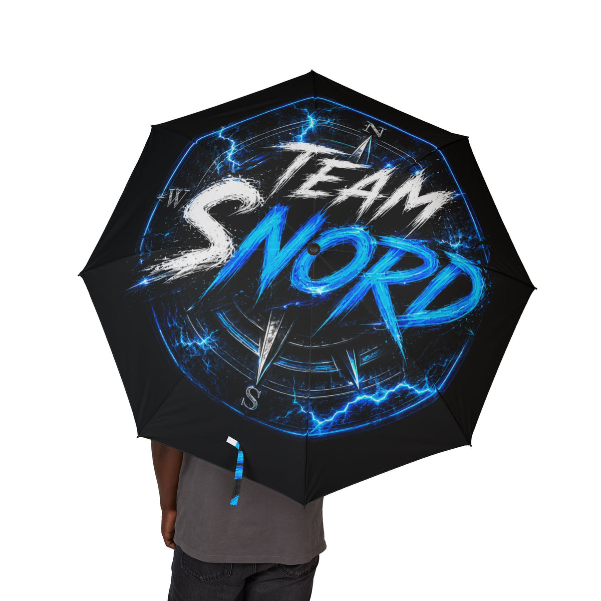Umbrella — Team Sword Lightning Logo Foldable Umbrella