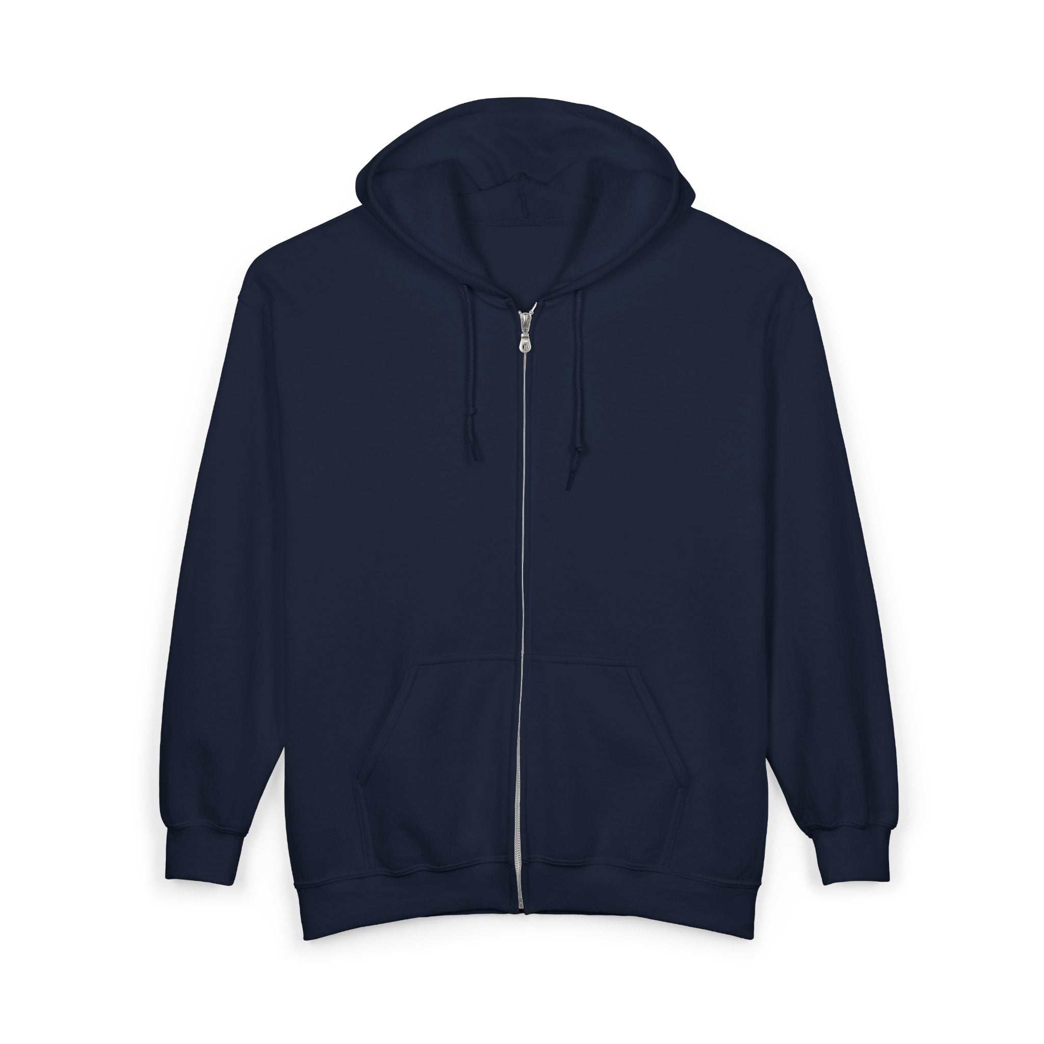 Bear Protector Zip Hoodie — 'Pas de Venin' Vintage Teddy Graphic
