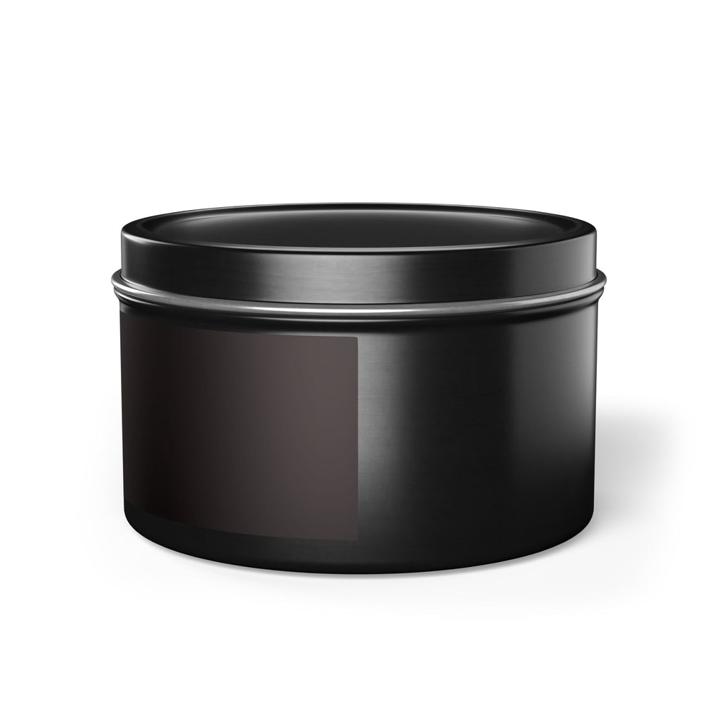 Black Tin Candle — Tonemo’s Romantic Rose Scented Travel Candle