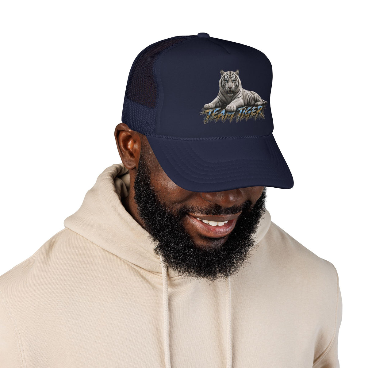Trucker Hat — Team Tiger Graphic Foam Trucker Hat