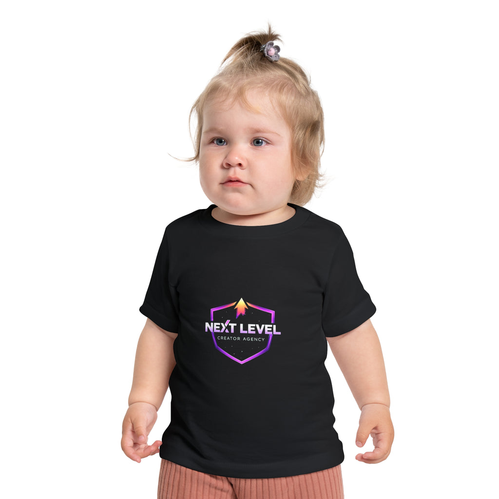 Baby T-Shirt — Pastel Purple Shield Logo "Next Level" Infant Tee