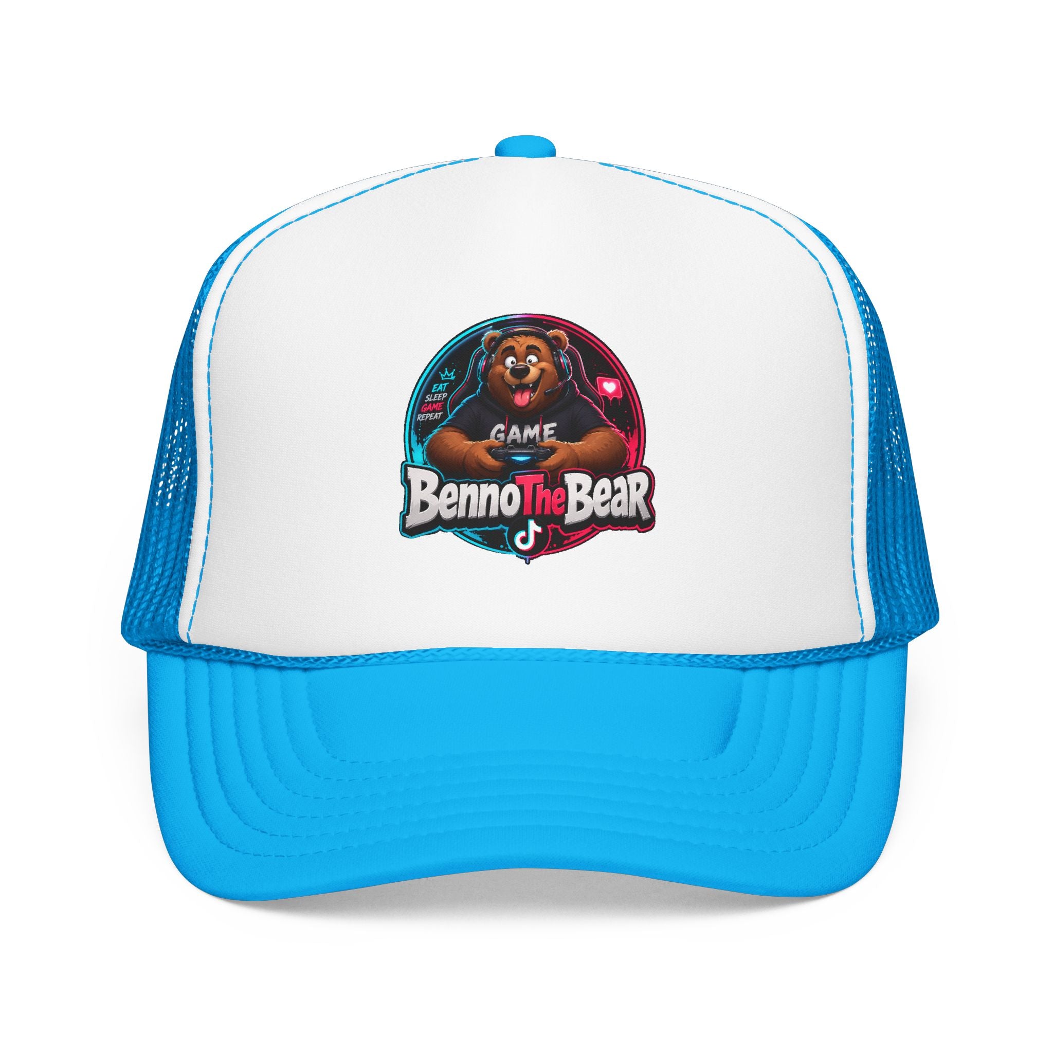 Trucker Hat — 'Benno the Bear' Gaming Logo Foam Cap
