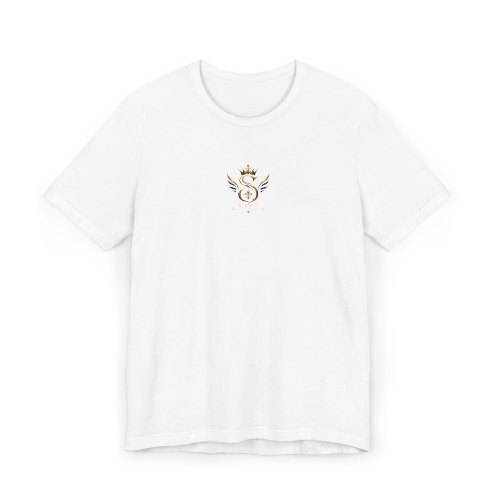 Royal S Crest T-Shirt — Gold Crown Monogram Tee