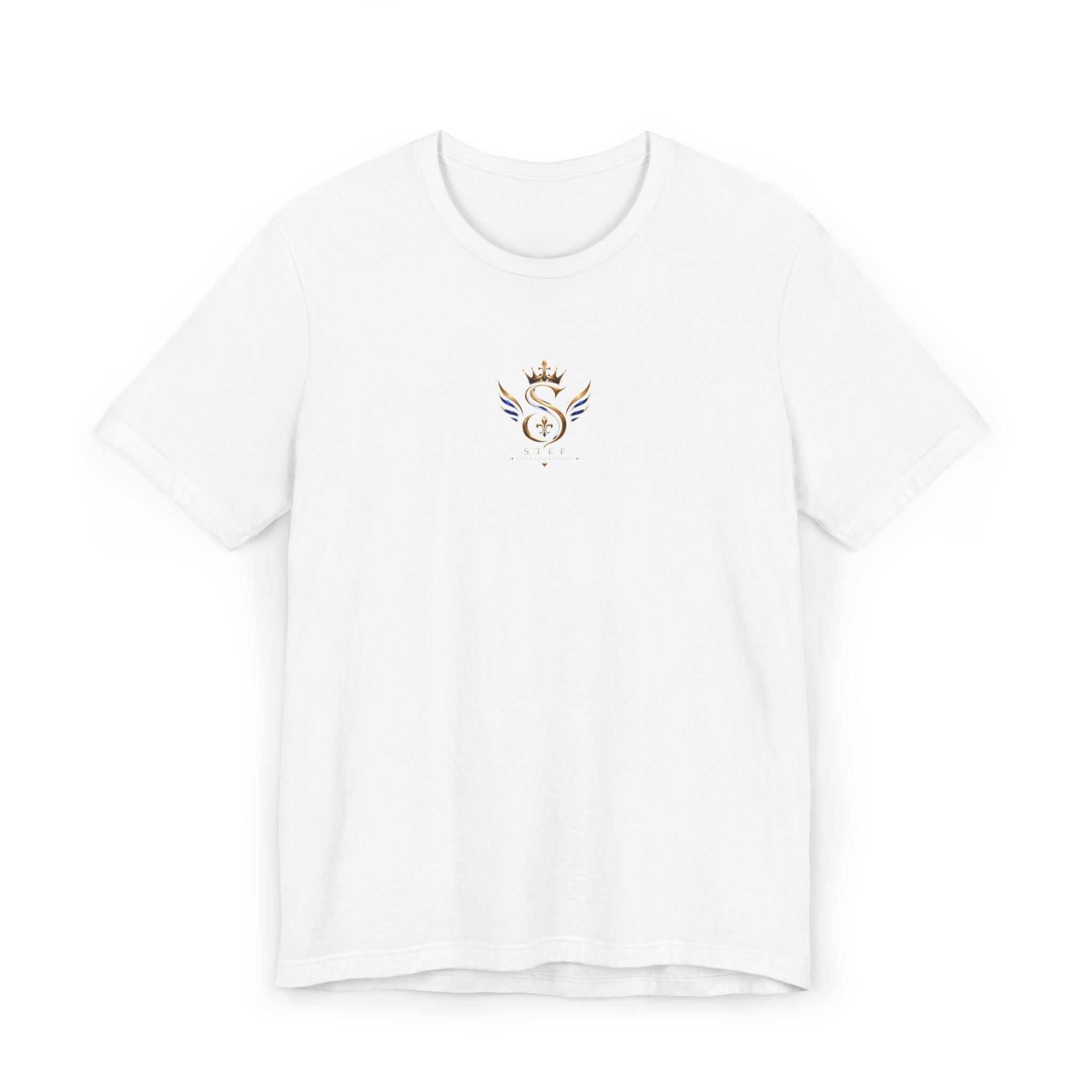 Royal S Crest T-Shirt — Gold Crown Monogram Tee
