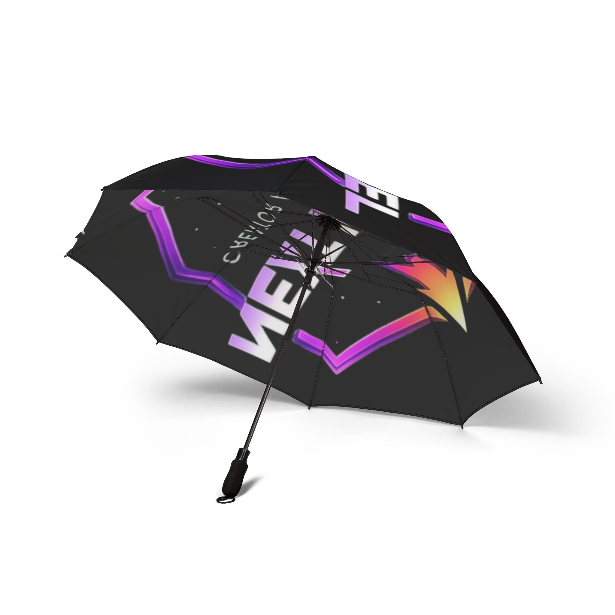 Foldable Umbrella — Neon 'Next Level' Rain Shield