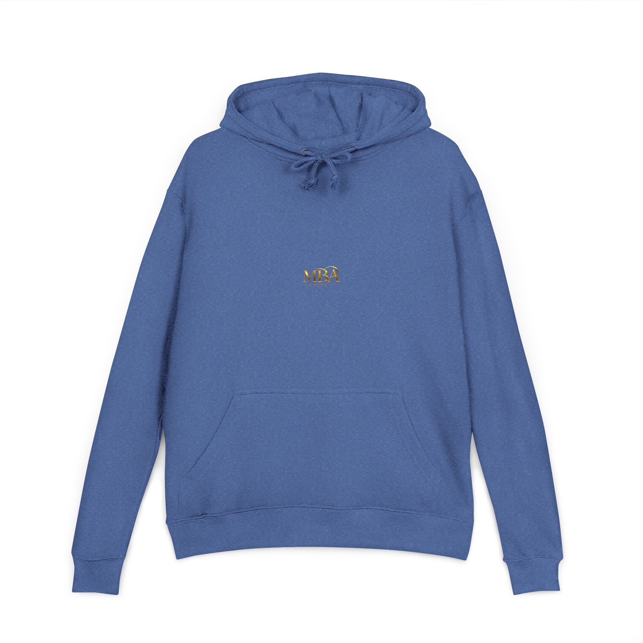 MBA 2026 Hoodie — Gold Crest Graduation Pullover