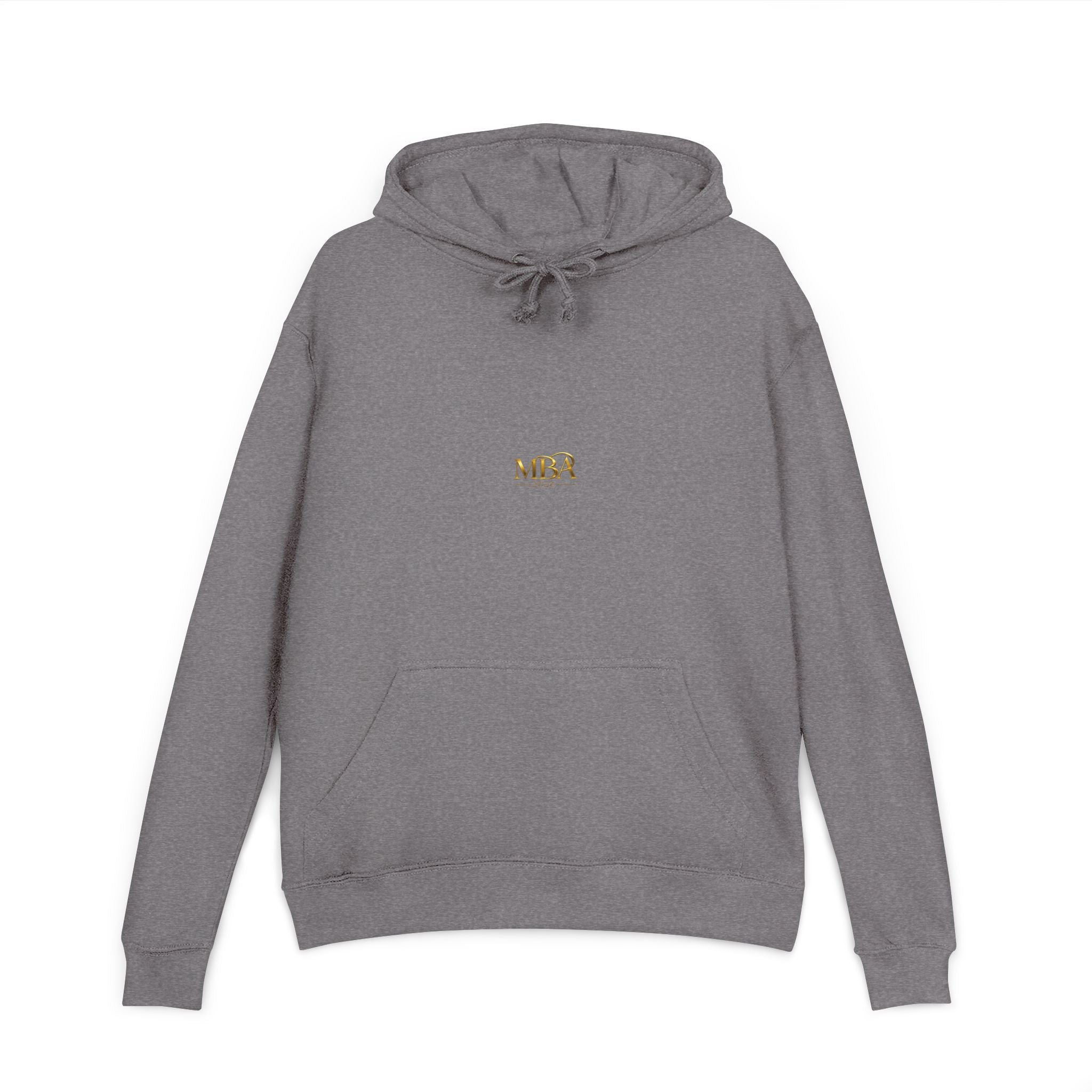 MBA 2026 Hoodie — Gold Crest Graduation Pullover