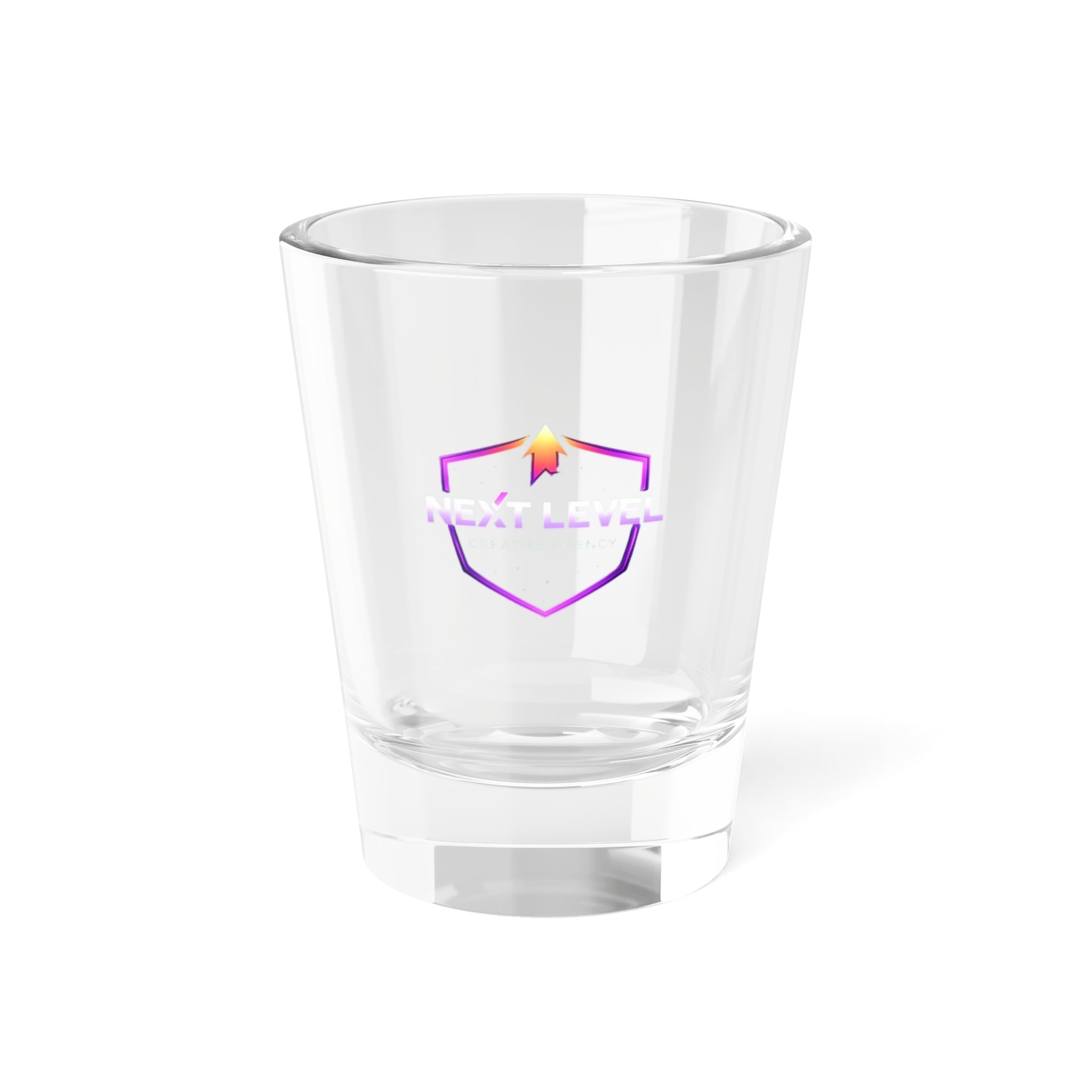 Shot Glass — 'Next Level' Gaming Emblem 1.5oz Shooter