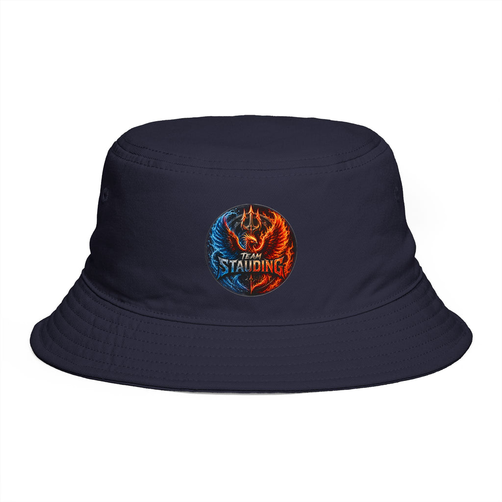 Next Level Creation Agency Brown Bucket Hat — Logo Embroidered Streetwear