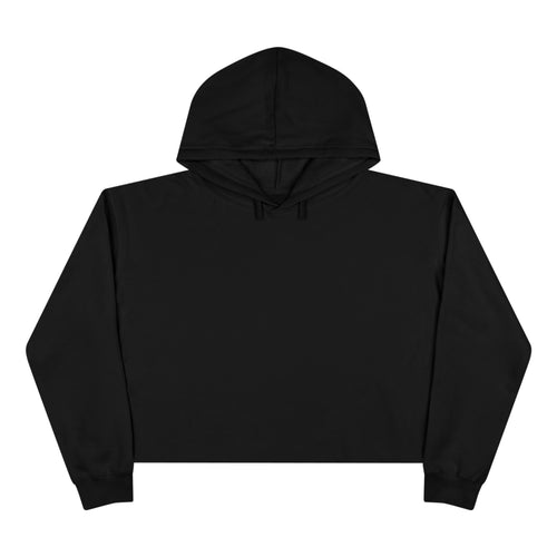 Benno The Bear Crop Hoodie — Cute Gamer Bear Logo Cropped Hoodie