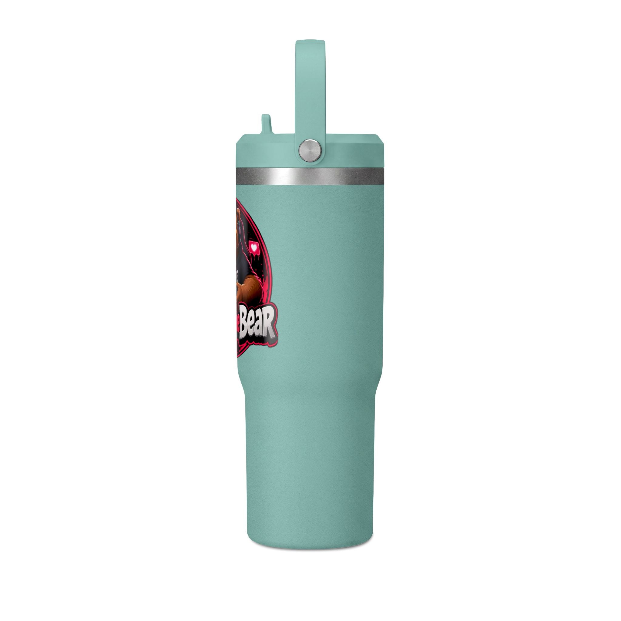 Benno The Bear 32oz Tumbler — Insulated Gaming Travel Bottle