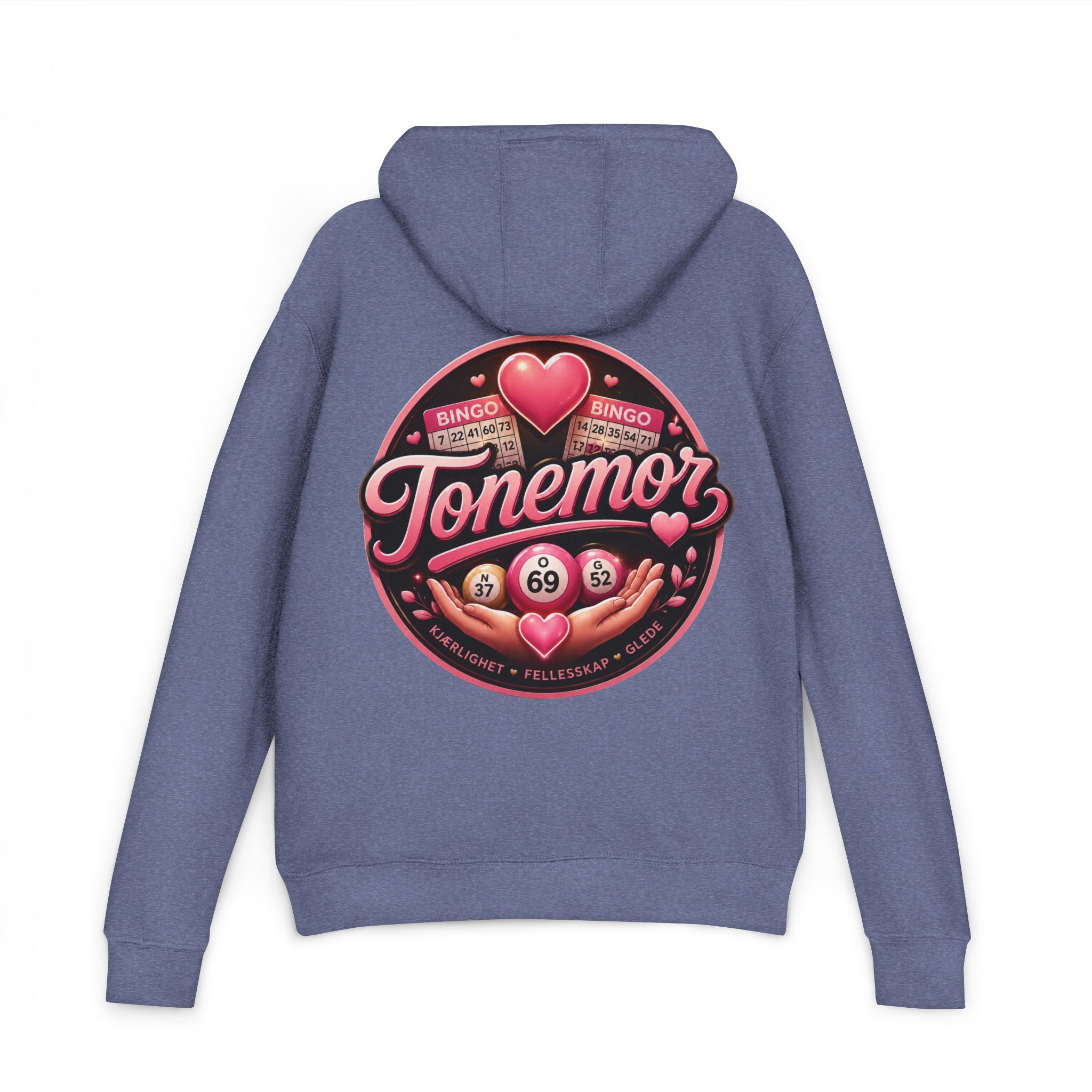 Bingo Tonemor Hoodie — Cute Retro Bingo Night Pullover