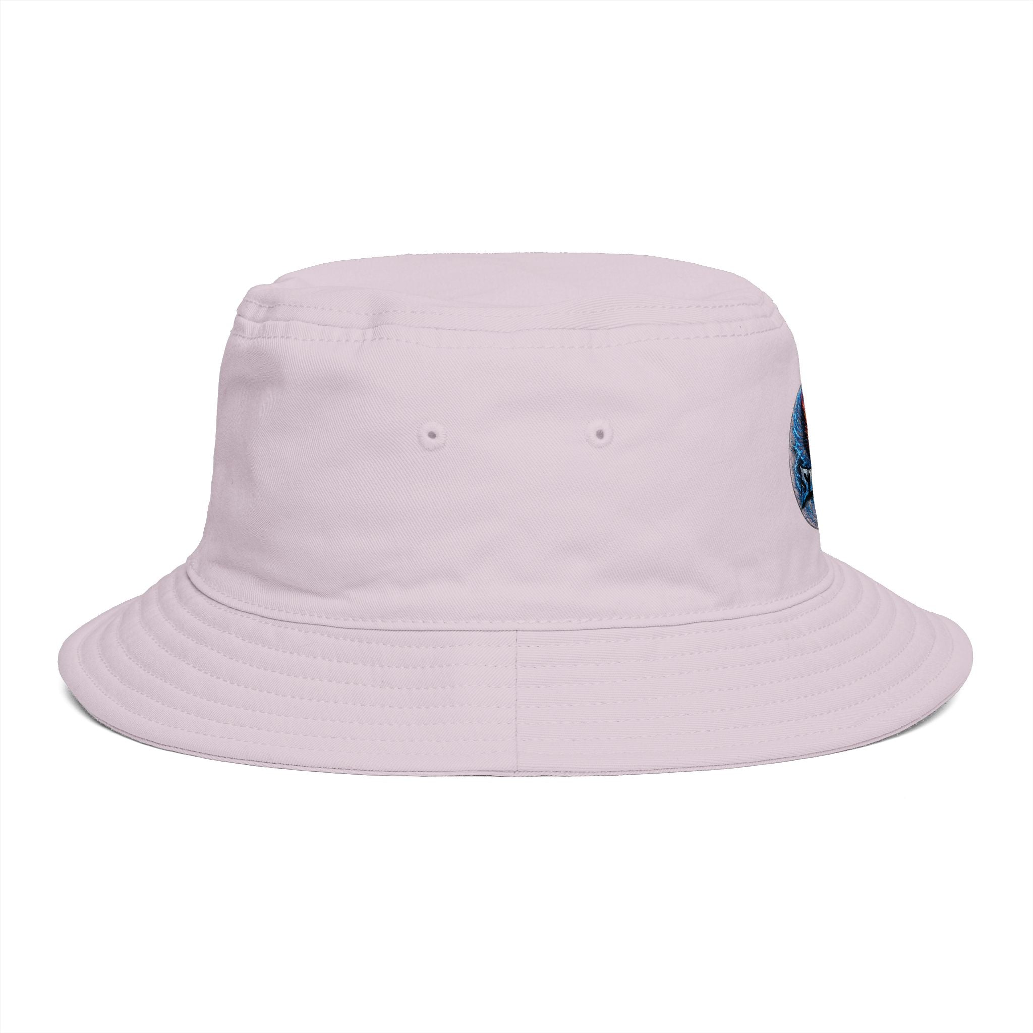 Next Level Creation Agency Brown Bucket Hat — Logo Embroidered Streetwear
