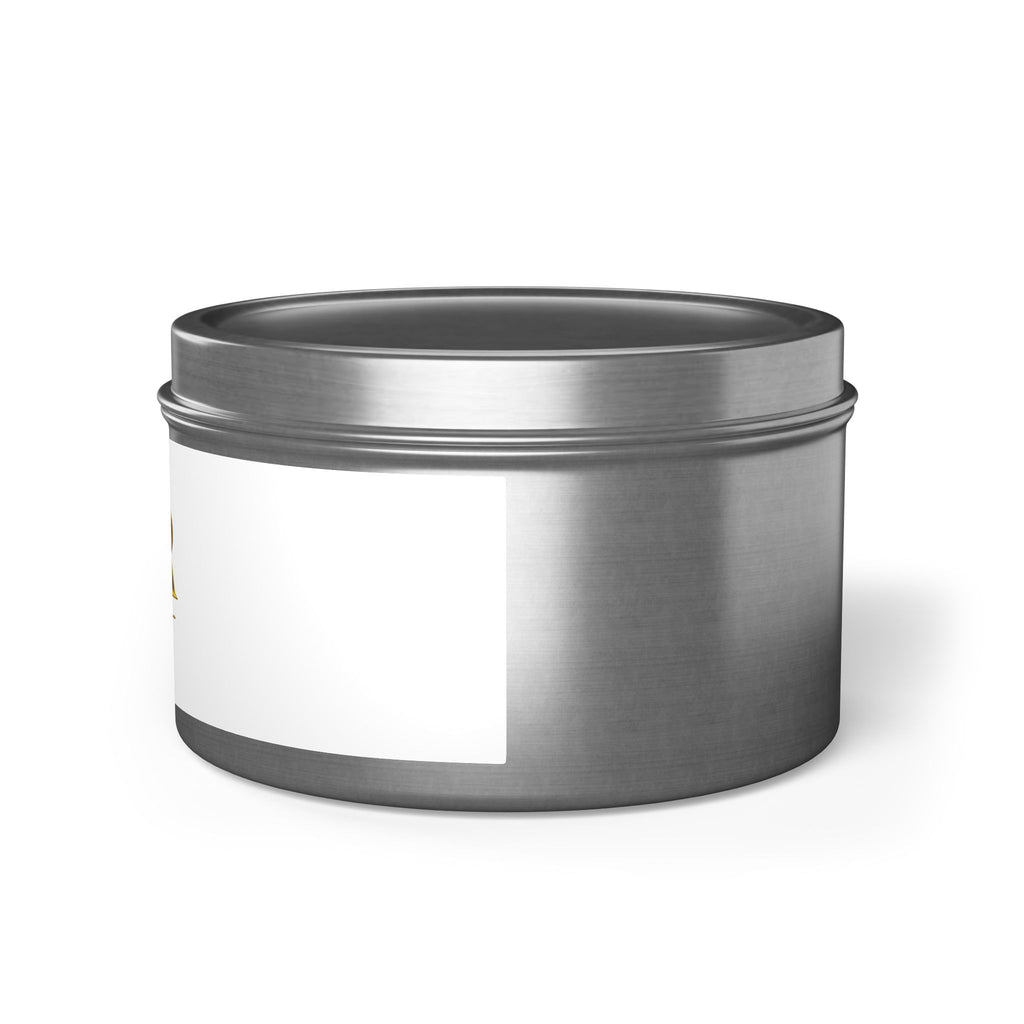 MBA 2026 Gold Logo Tin Candle — Luxury Scented Gift