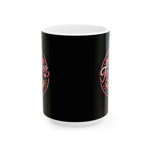 Bingo Tonemor Ceramic Mug — Pink Heart Bingo Lover Gift (11oz/15oz)