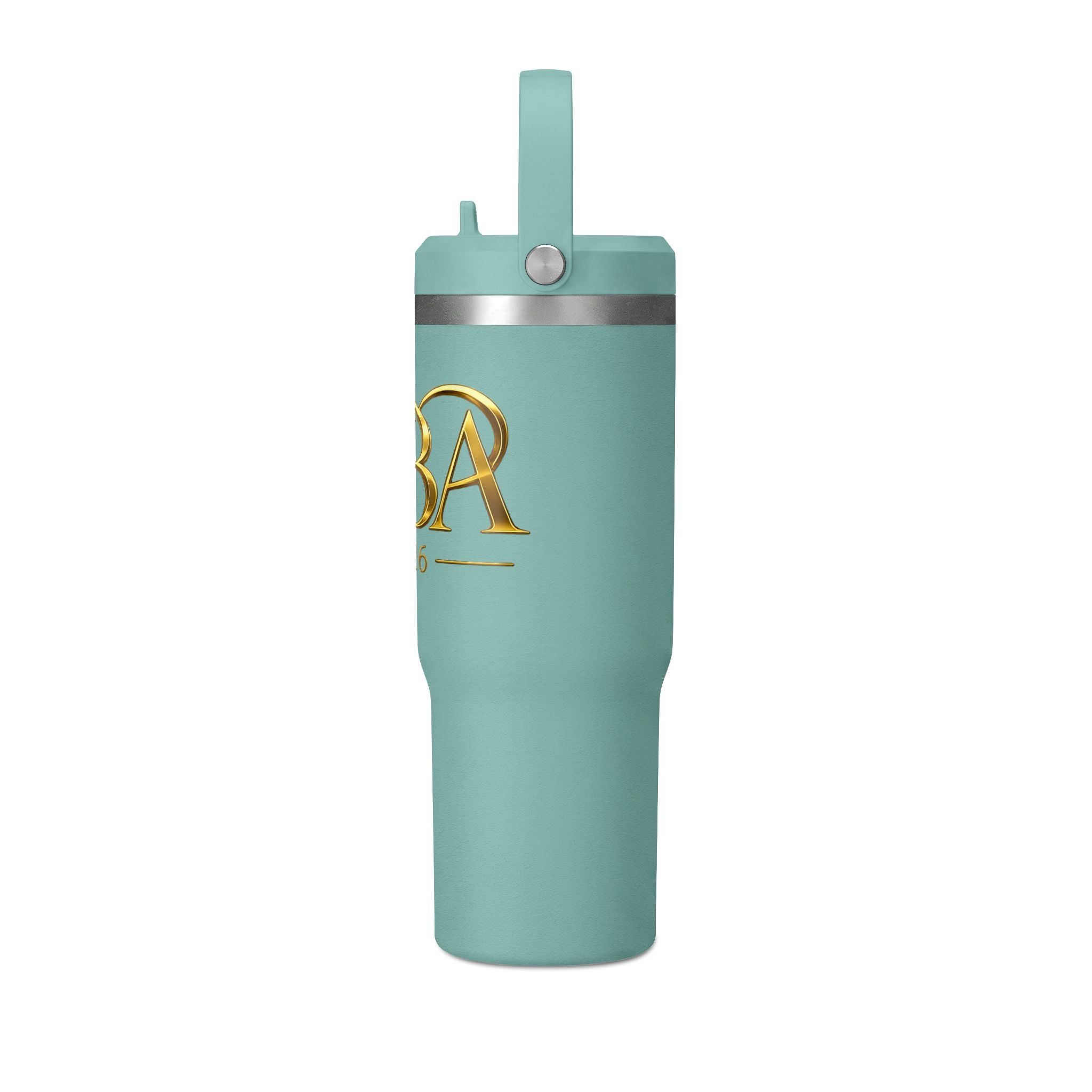 MBA 2026 Gold Logo 32oz Travel Tumbler
