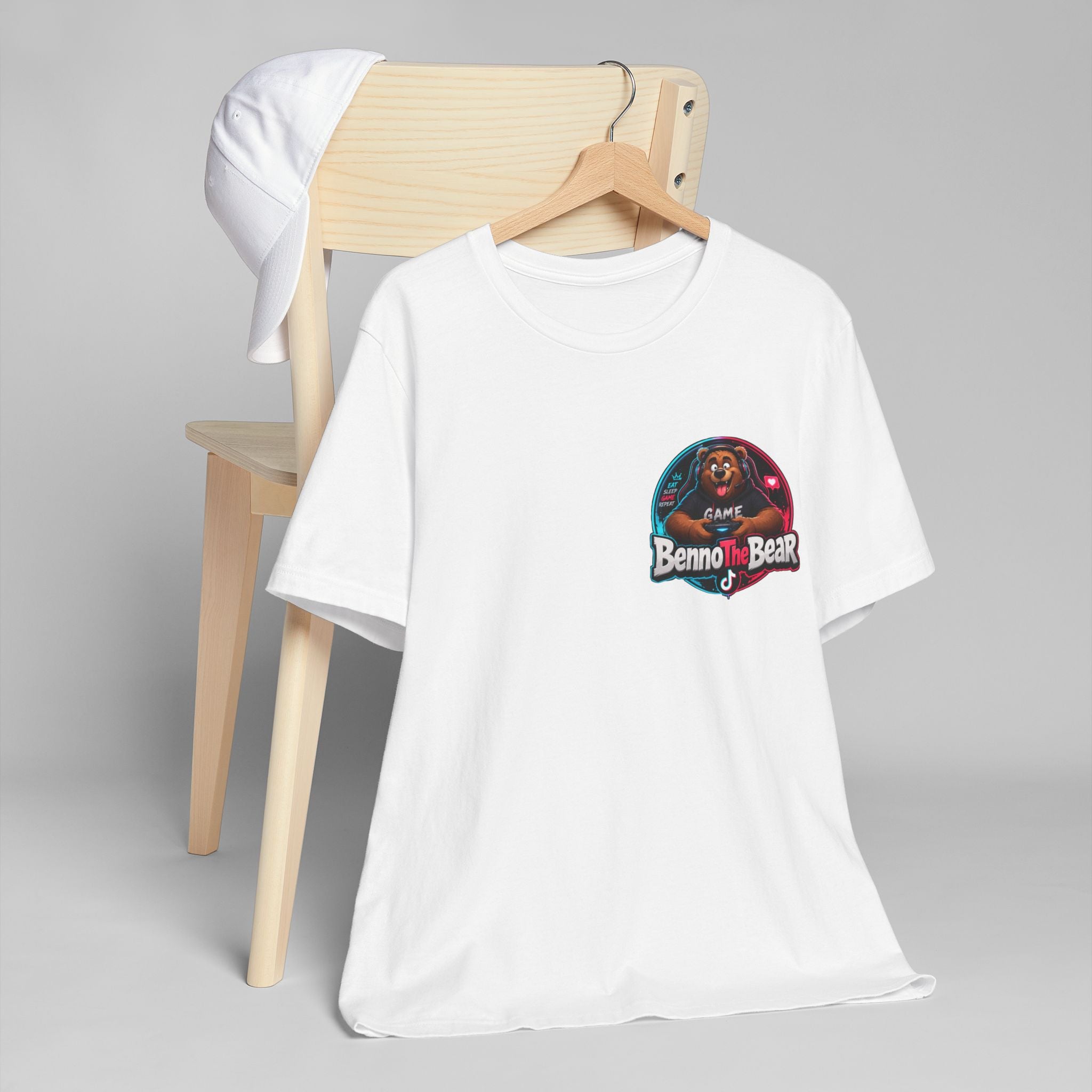 Benno The Bear Gaming T-Shirt — TikTok Streamer Logo Tee