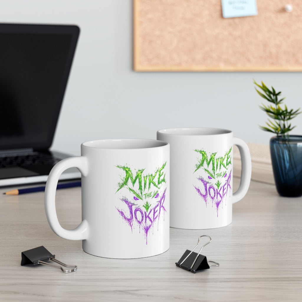 Abstract Colorful Lizard Mug — Artistic Reptile Ceramic Coffee Cup (11oz, 15oz)