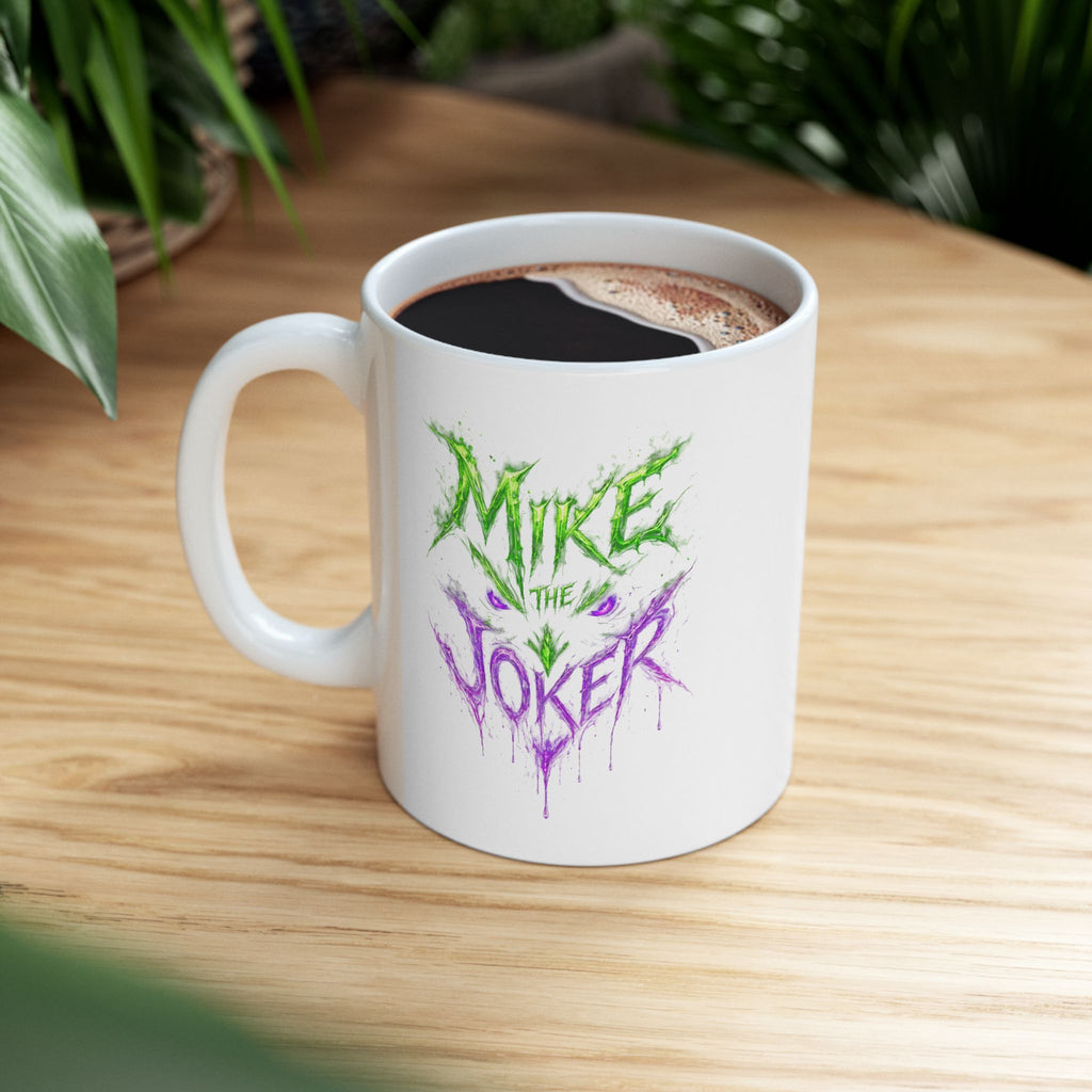 Abstract Colorful Lizard Mug — Artistic Reptile Ceramic Coffee Cup (11oz, 15oz)