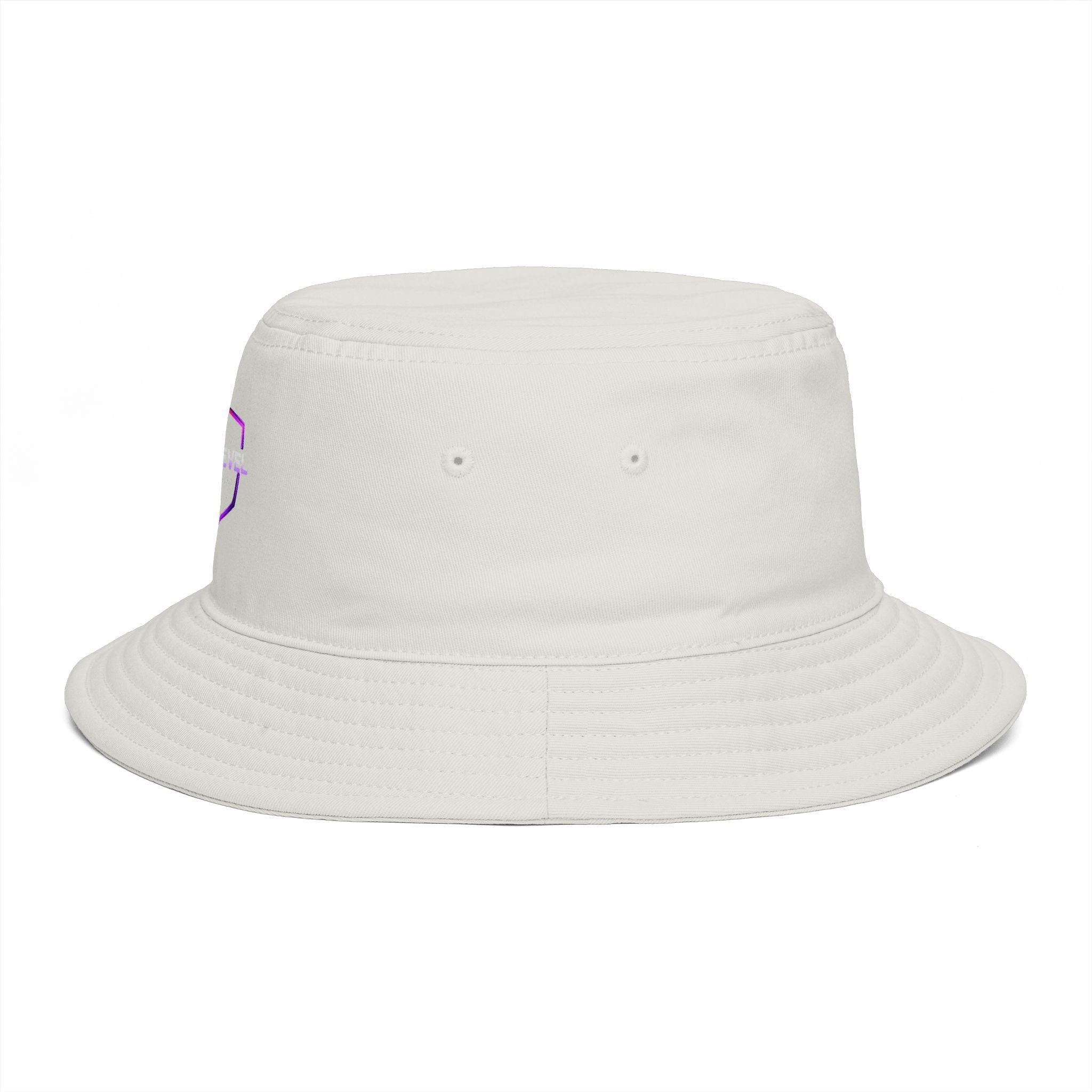 Next Level Creation Agency Brown Bucket Hat — Logo Embroidered Streetwear