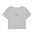 NLC Mini Tarot Vibes Baby Tee - Small Chest Cardistry Graphic Women's Crop Top