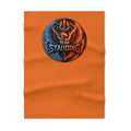 Team Stauding Phoenix Fleece Baby Blanket — Soft Orange Plush Swaddle