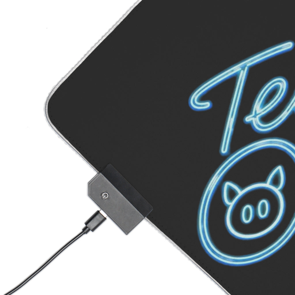 LED Gaming Mouse Pad — Team Oink Inc. RGB Extended Desk Mat