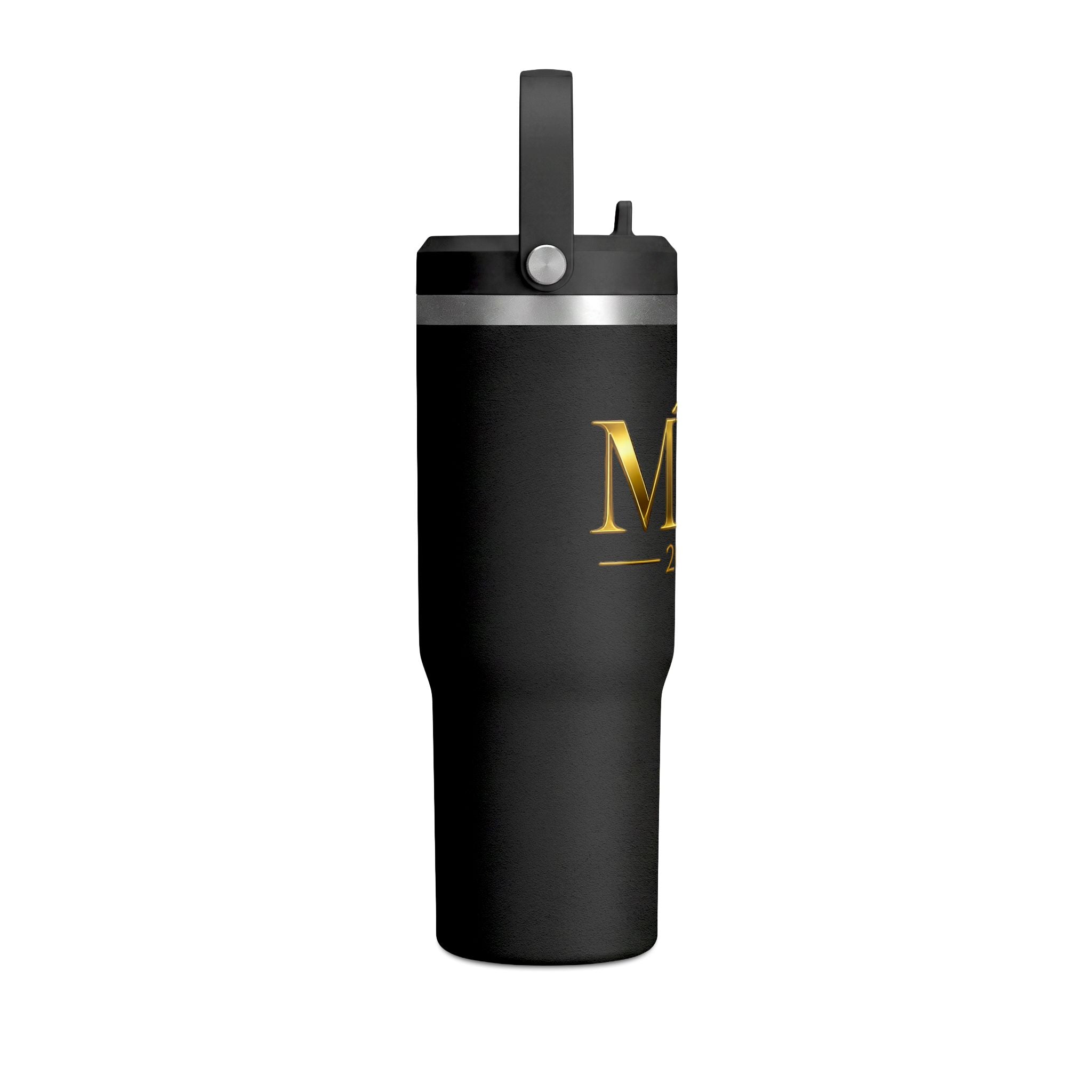 MBA 2026 Gold Logo 32oz Travel Tumbler