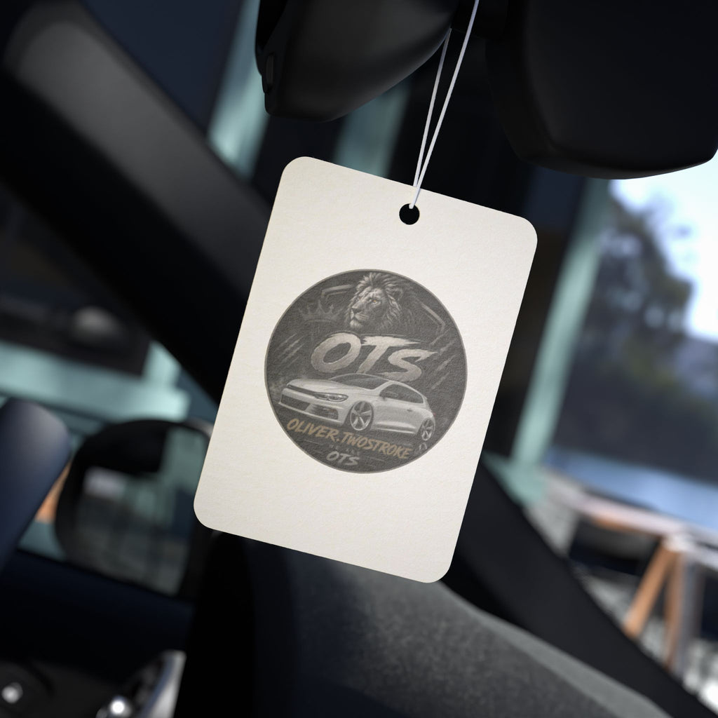 Vintage Muscle Car Air Freshener — OTS Graphic Scented Car Ornament