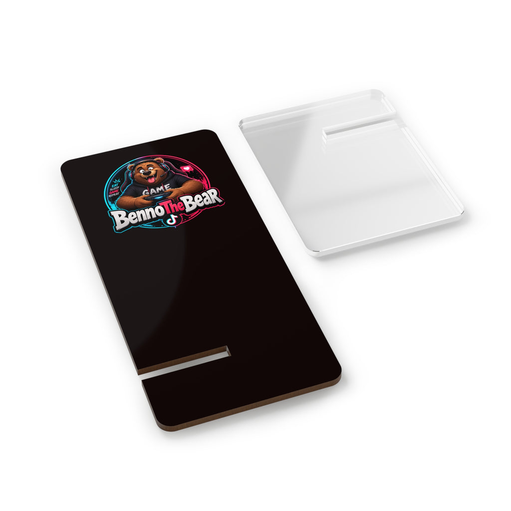 Phone Stand — 'Benno the Bear' Gaming Smartphone Display Stand