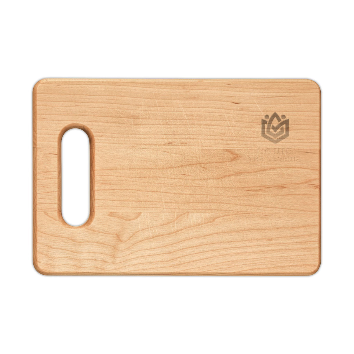 Engraved Maple Cutting Board — Personalized Kitchen Serving & Chopping Board