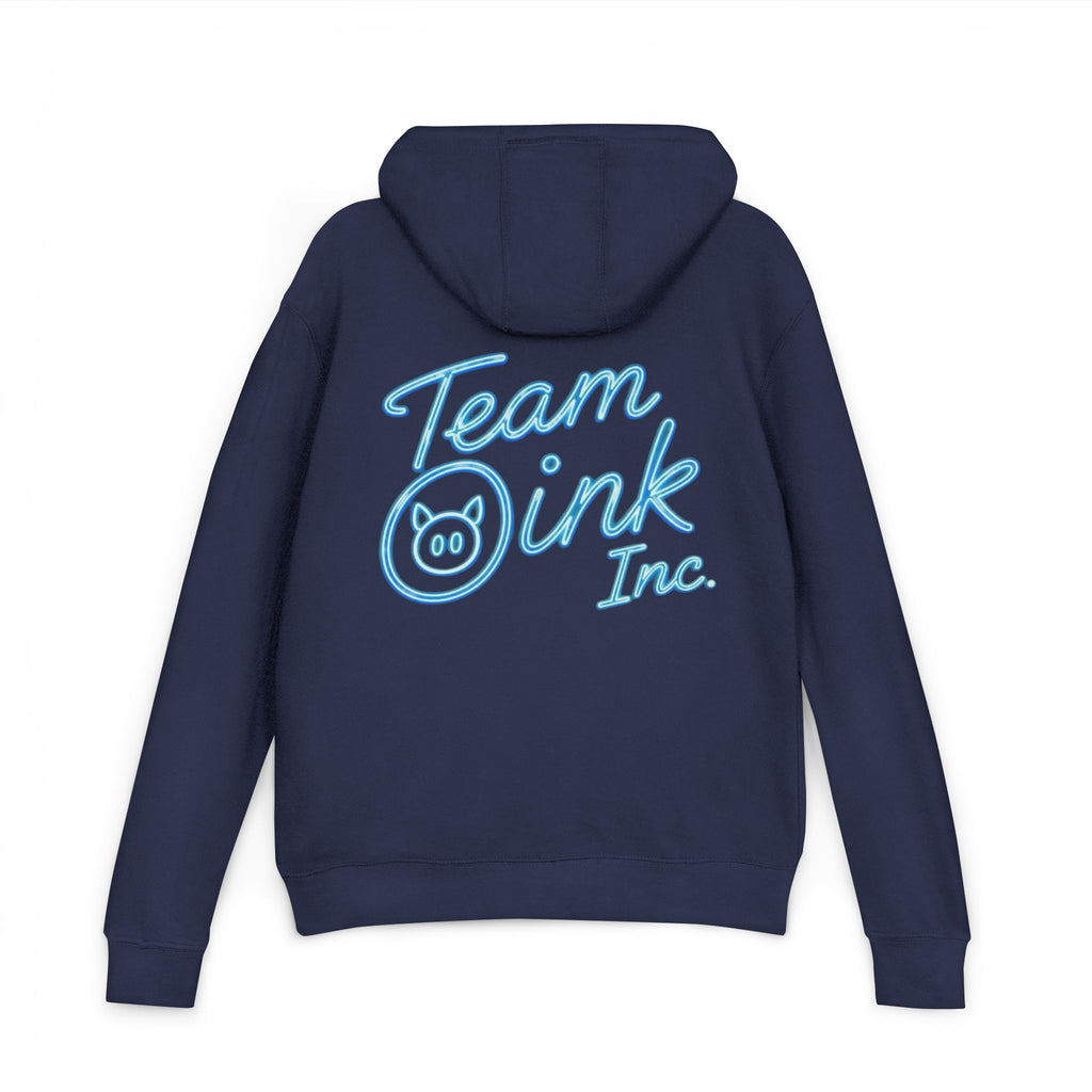 Team Oink Inc. Hoodie — Retro Logo Pullover